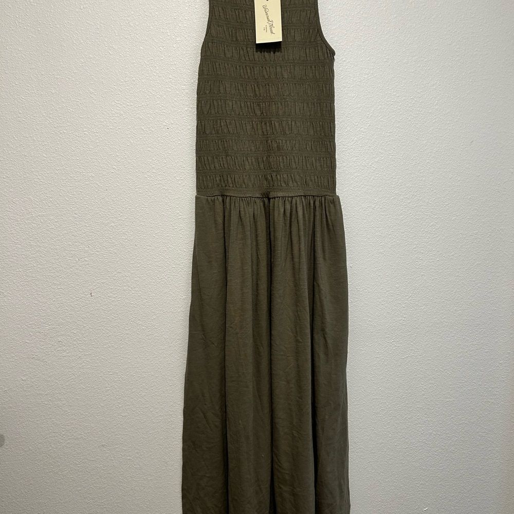 Universal Thread Olive Sleeveless Dress NWT - Picture 2 of 5